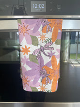 Load image into Gallery viewer, Tea Towel - Dragonflies and Flowers
