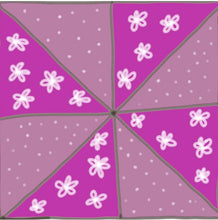 Load image into Gallery viewer, Pinwheel Pink Print 8X8