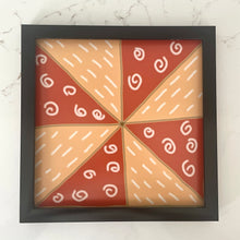 Load image into Gallery viewer, Pinwheel Orange Print 8X8
