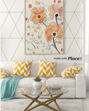 Load image into Gallery viewer, Watercolor Art - Orange Flowers 8X10