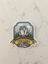 Load image into Gallery viewer, The Corn Lady Logo Sticker