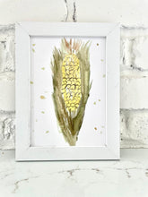 Load image into Gallery viewer, Watercolor Art - Corn on the Cob 5X7