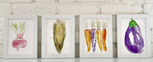 Load image into Gallery viewer, Watercolor Art - All The Veggies 5X7