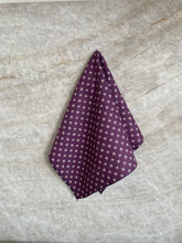 Load image into Gallery viewer, Tea Towel - Plum Mini Floral
