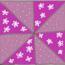 Load image into Gallery viewer, Pinwheel Pink Print 8X8
