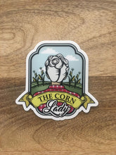 Load image into Gallery viewer, The Corn Lady Logo Sticker
